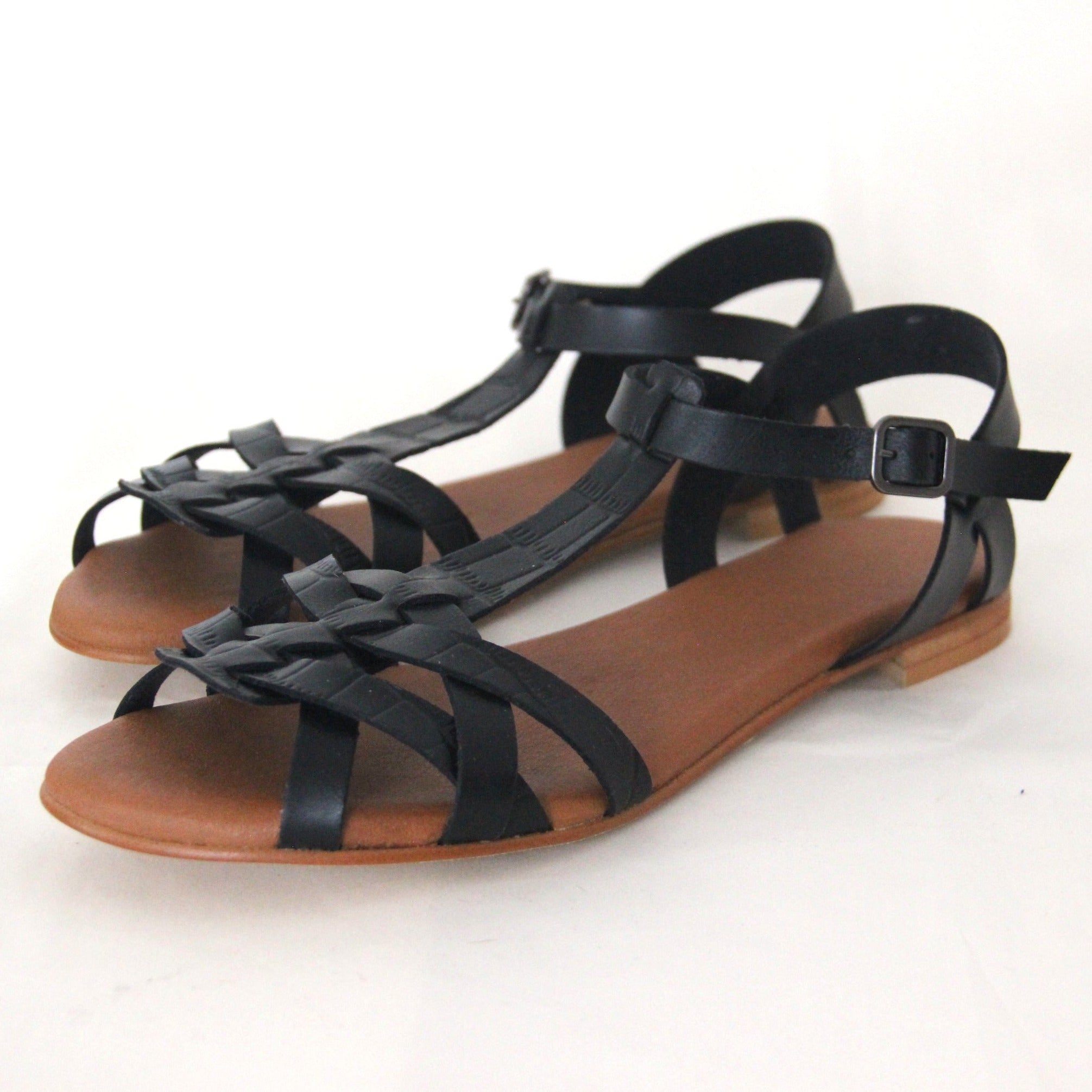 Zwarte sandalen black sandals