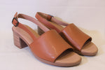 Load image into Gallery viewer, Cognac Brown Sandals
